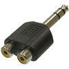  : 7-0176 / 6.35 stereo-2RCA JACK