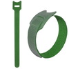 Хомут: липучка 150х12 мм, зеленый (100шт)