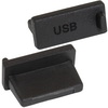 USB: Rubber plug USB A 02 black