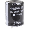 �����������: 100 UF 450V 105*C 25*30 Liron