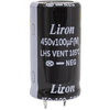 �����������: 100 UF 450V 105*C 22*40 Liron