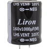 �����������: 1000 UF 160V 105*C 25*45 Liron