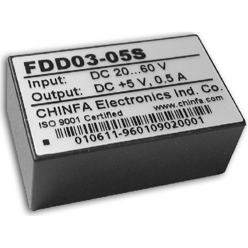 Преобразователи AC/DC DC/DC  FDD03-05S2 CHINFA