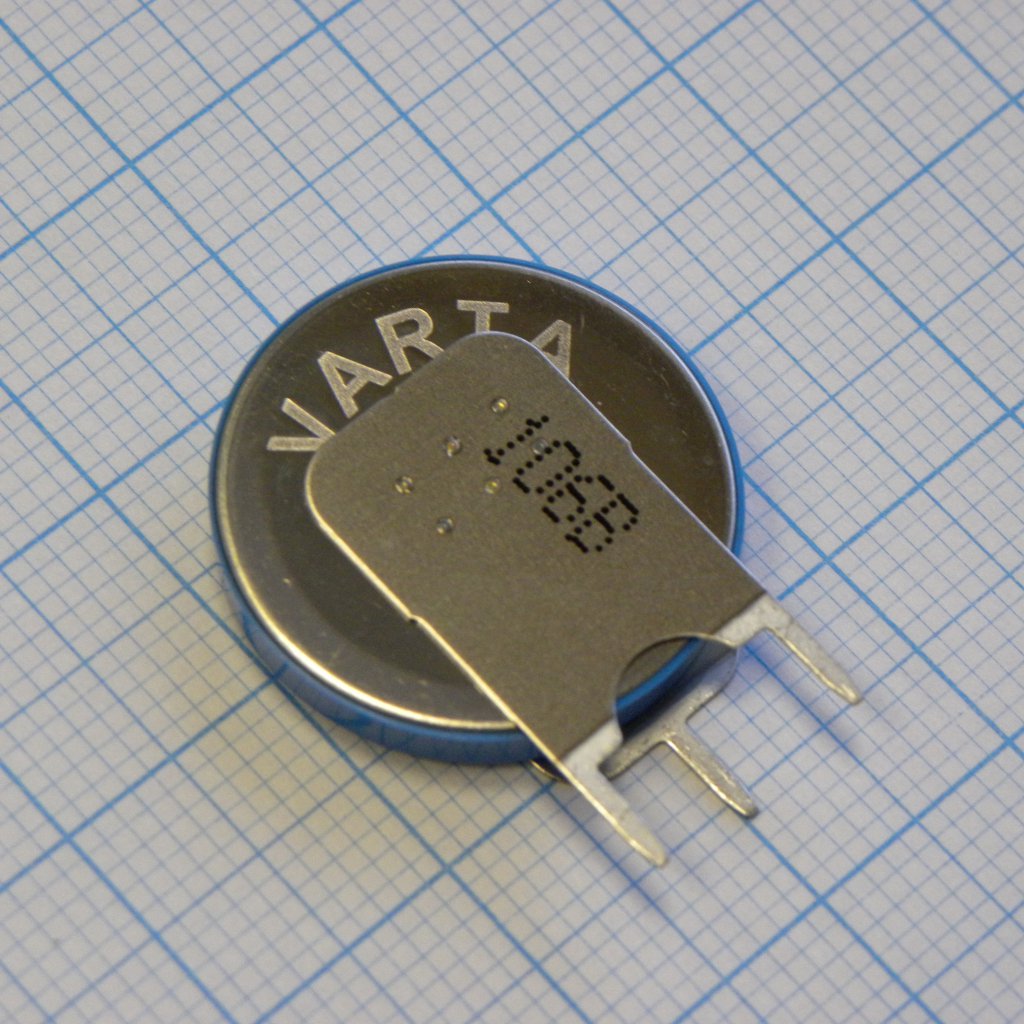 Батарейки CR2032 SLF Varta (3вывода, вертикальн.) Varta