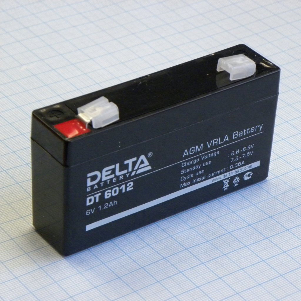 Аккумуляторные батареи DT 6012 DELTA