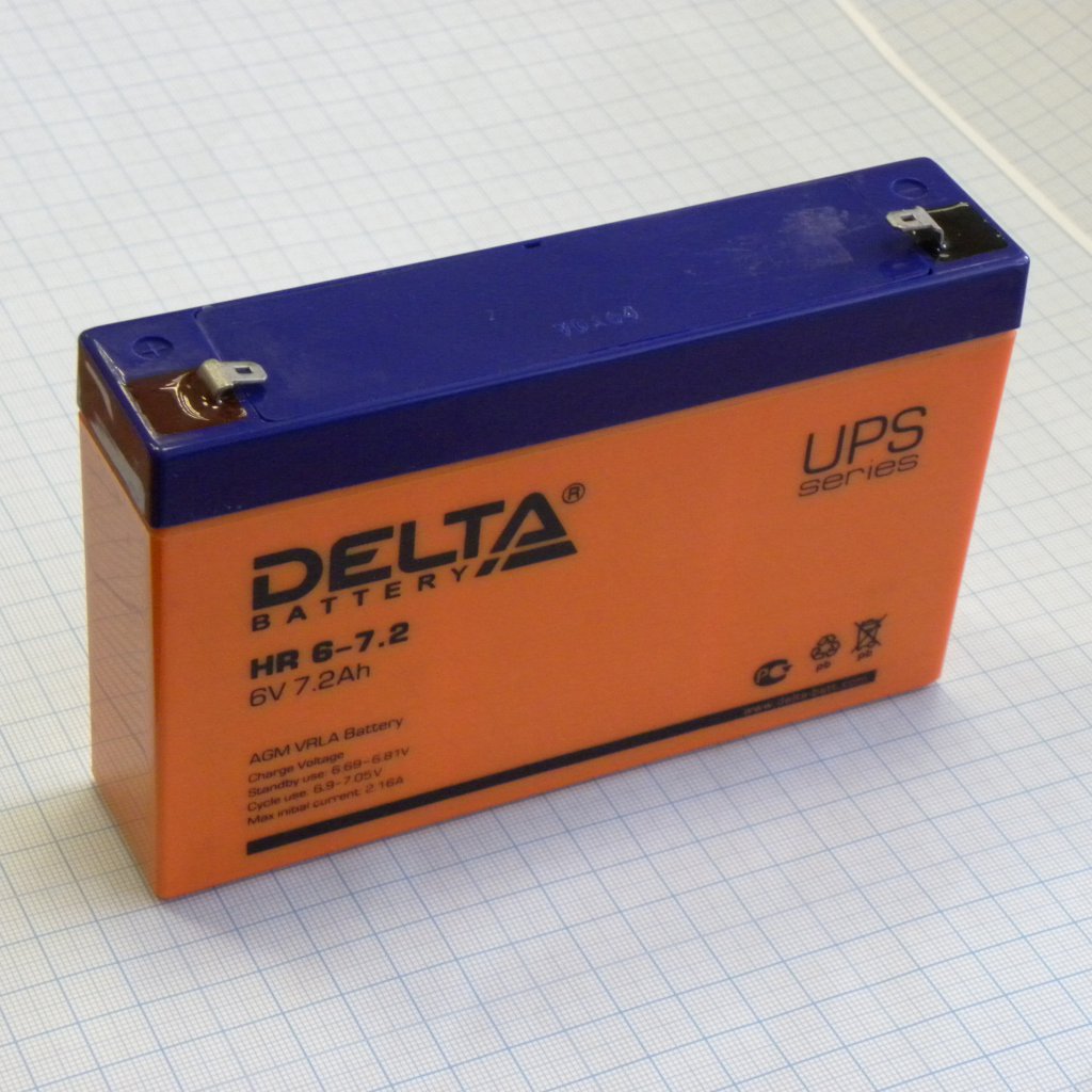 Аккумуляторные батареи HR 6-7.2 DELTA