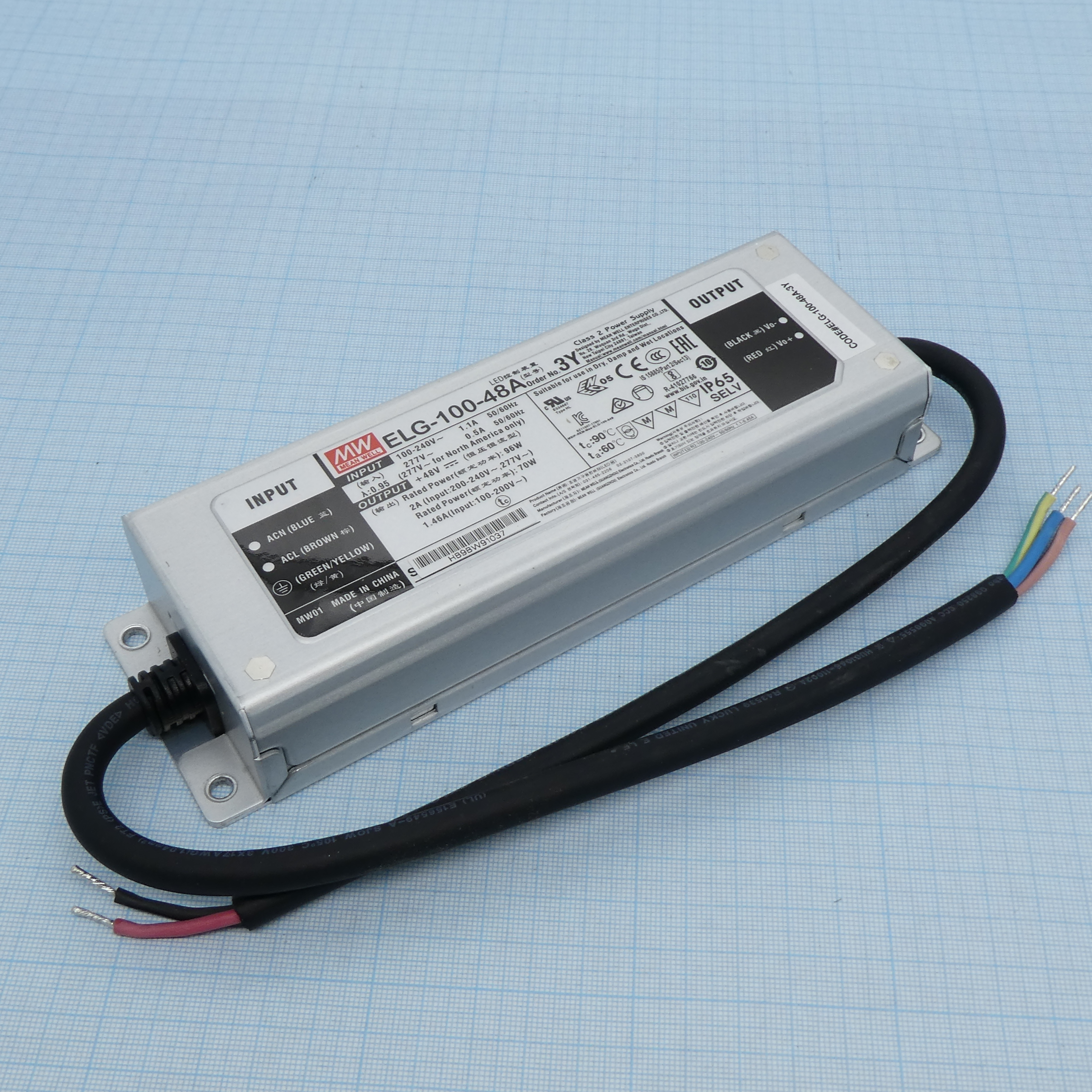 Драйверы для светодиодов ELG-100-48A-3Y MW