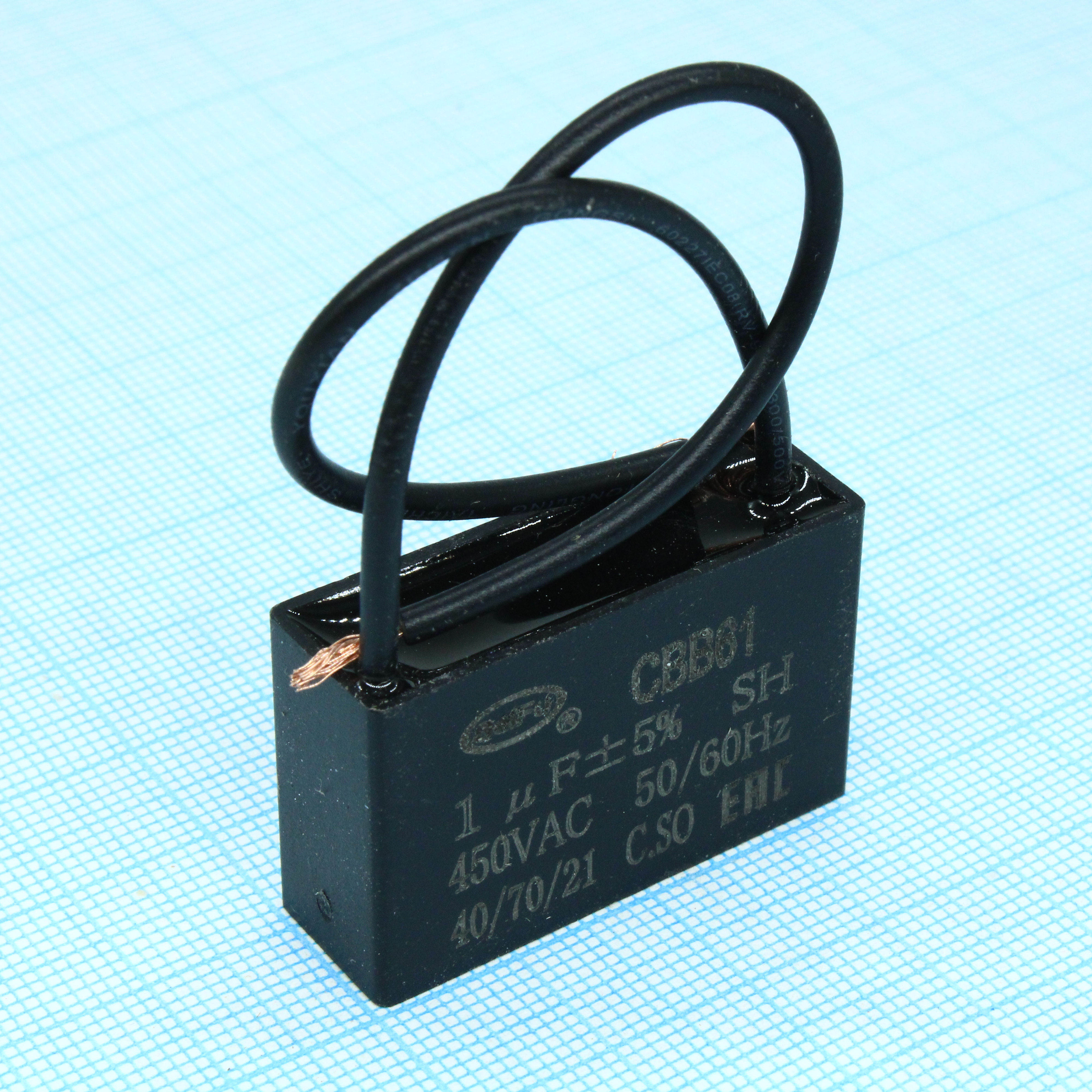 Пусковые конденсаторы CBB61   1UF  450V SAIFU