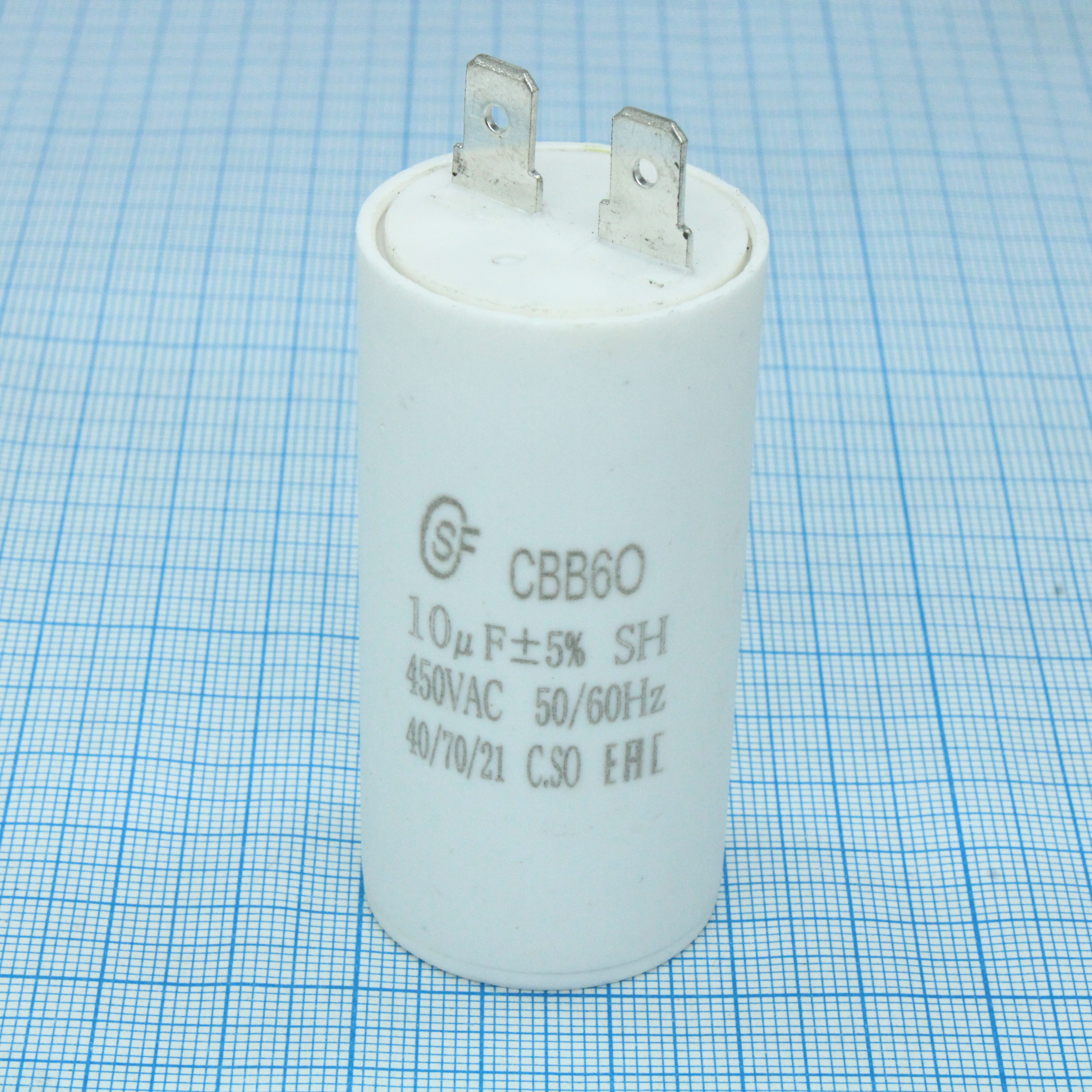 Пусковые конденсаторы CBB60  10UF  450V SAIFU