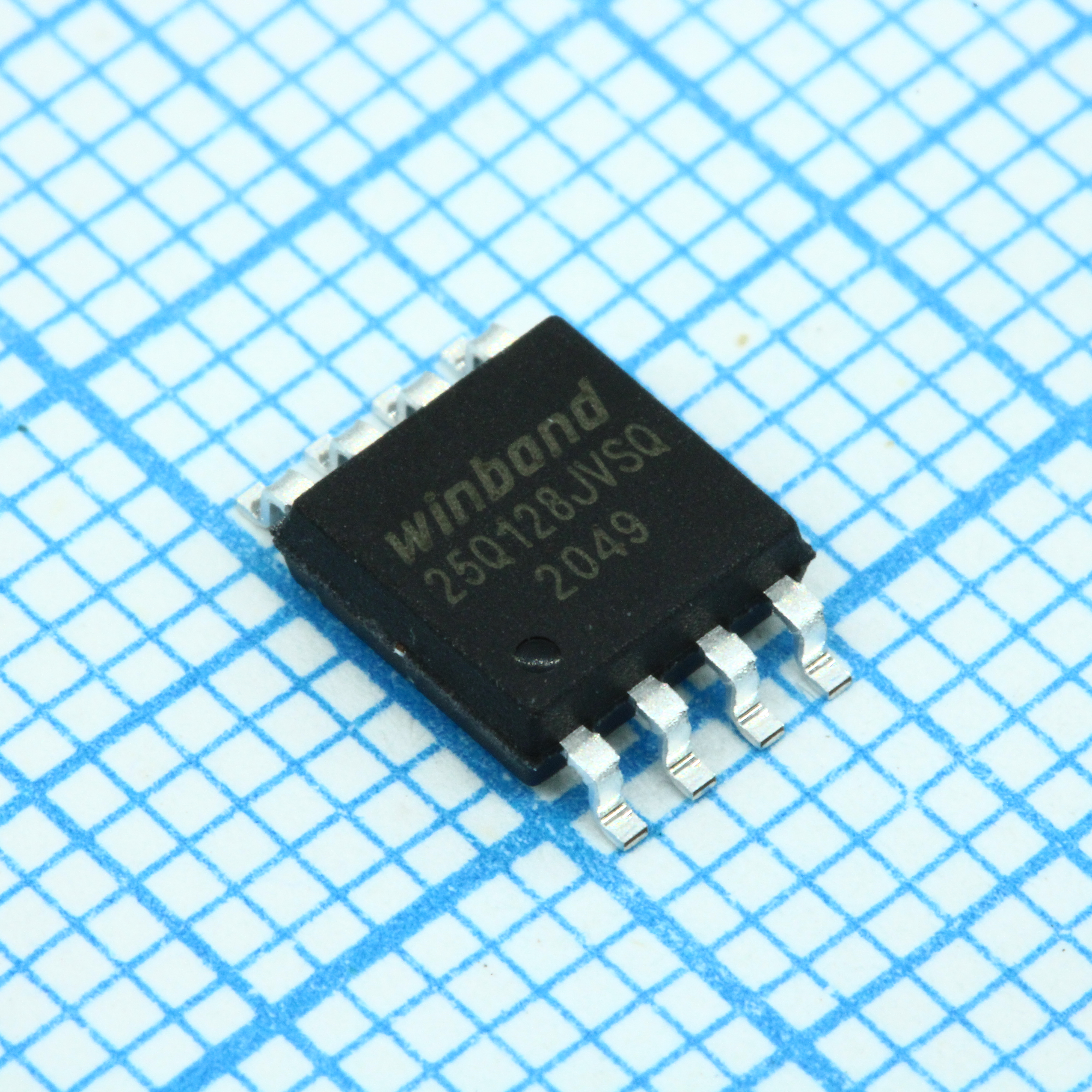 Микросхемы памяти W25Q128JVSIQ WINBOND