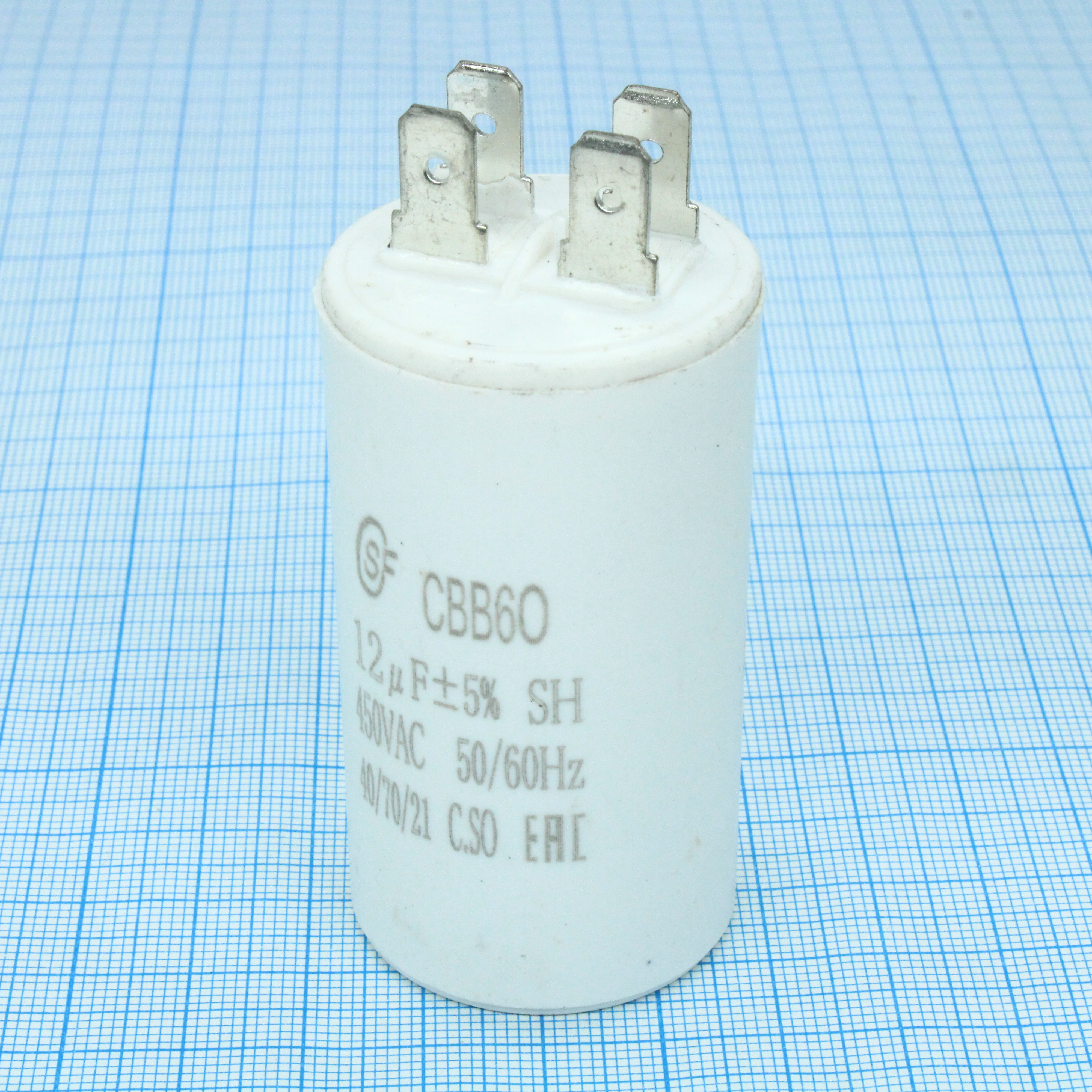 Пусковые конденсаторы CBB60  12UF  450V SAIFU