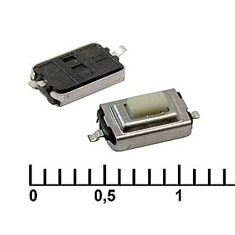 Тактовые кнопки IT-1181A W=0.6mm (6x3x2.5) RUICHI
