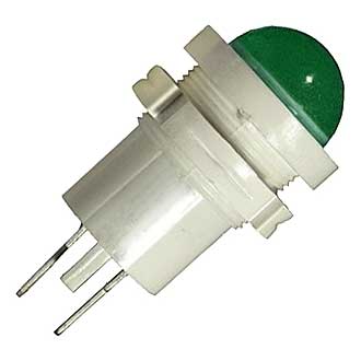 Коммутаторные лампы СКЛ СКЛ-12Б-2 ЗЕЛЕНЫЕ 24В  