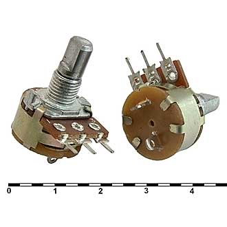 Потенциометры S16KN1-B 10K L15F RUICHI