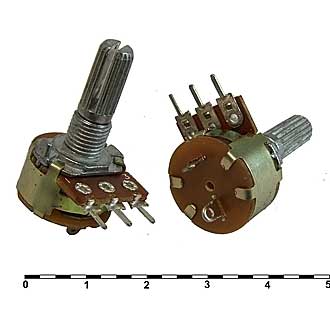 Потенциометры S16KN1-B 100K L20KC RUICHI