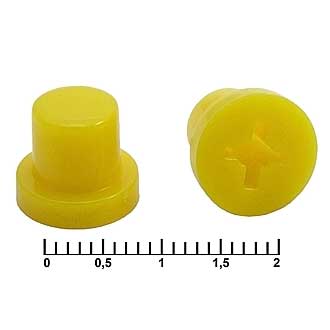 Колпачки для кнопок A38 Yellow 