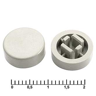 Колпачки для кнопок A37 White RUICHI Колпачки для кнопок A37 White RUICHI