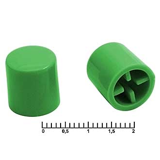 Колпачки для кнопок A50 Green 