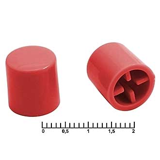 Колпачки для кнопок A50 Red 