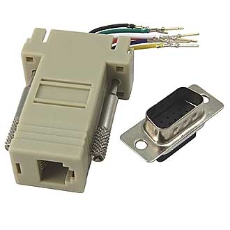 D-SUB переходники VGAM-RJ11  D-SUB переходники VGAM-RJ11