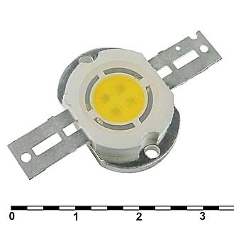 Светодиоды мощные 5W 7V 300Lm White 
