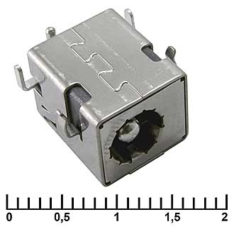 Разъемы питания штырьковые PJ017 2.5mm RUICHI Разъемы питания штырьковые PJ017 2.5mm RUICHI