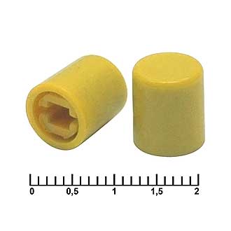 Колпачки для кнопок A11 Yellow 
