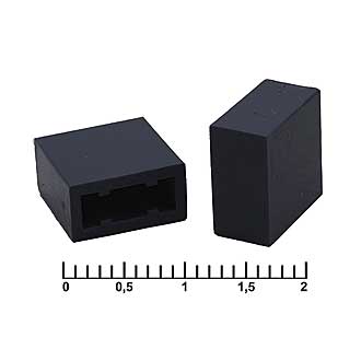 Колпачки для кнопок A12 Black 