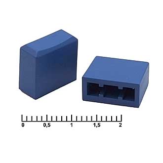 Колпачки для кнопок A18 Blue 