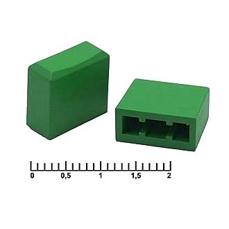 Колпачки для кнопок A18 Green 