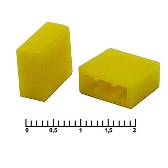 Колпачки для кнопок A18 Yellow 