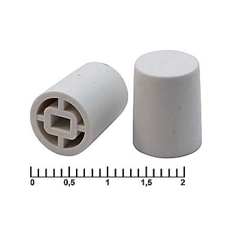 Колпачки для кнопок A19 White 