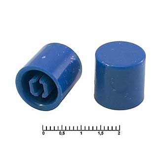 Колпачки для кнопок A26 Blue 