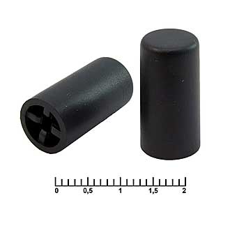 Колпачки для кнопок A55 Black 