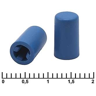 Колпачки для кнопок A60 Blue 