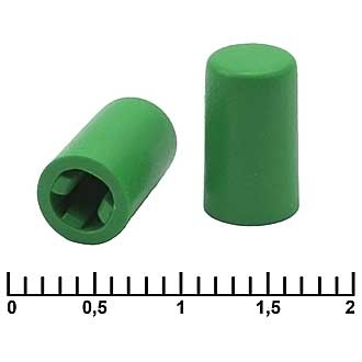 Колпачки для кнопок A60 Green 