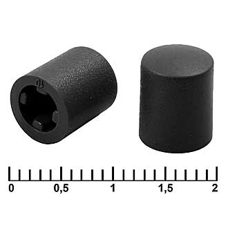 Колпачки для кнопок A61 Black 