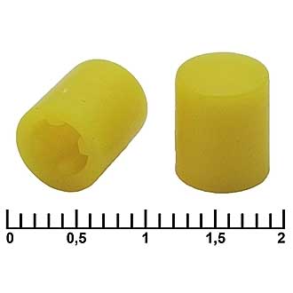 Колпачки для кнопок A61 Yellow 
