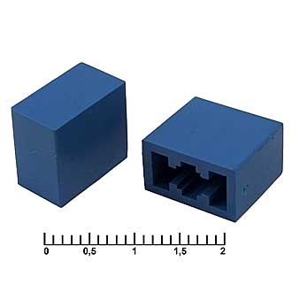 Колпачки для кнопок A08 Blue 
