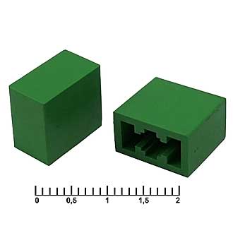 Колпачки для кнопок A08 Green 