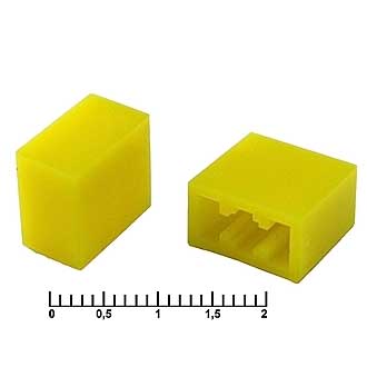 Колпачки для кнопок A08 Yellow 