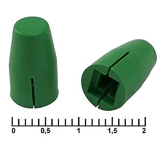 Колпачки для кнопок A09 Green 