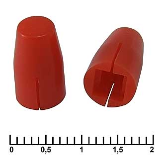 Колпачки для кнопок A09 Red 