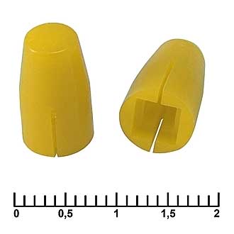 Колпачки для кнопок A09 Yellow 