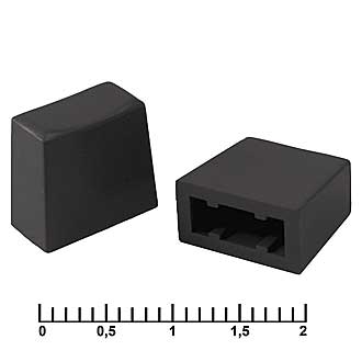 Колпачки для кнопок A10 Black 