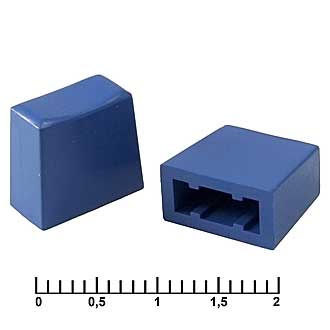 Колпачки для кнопок A10 Blue 