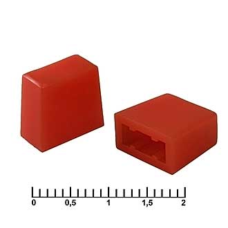 Колпачки для кнопок A10 Red 