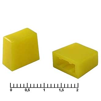 Колпачки для кнопок A10 Yellow 