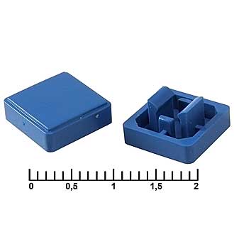Колпачки для кнопок A14 Blue 
