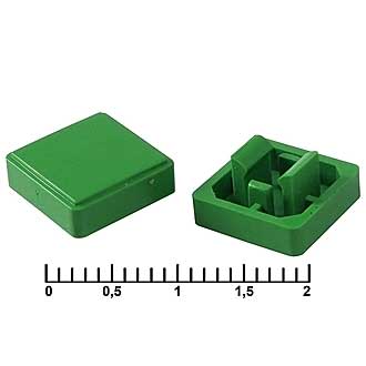 Колпачки для кнопок A14 Green 